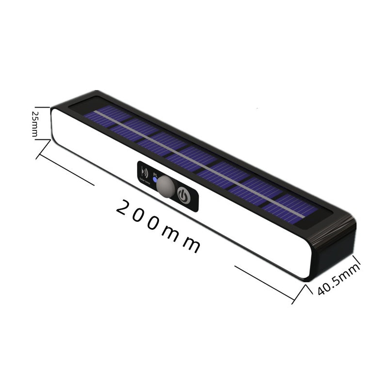 Solar Outdoor Clip Lights with Motion Sensor