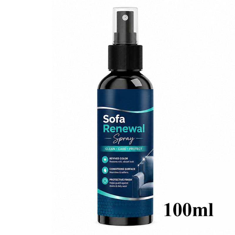 🥳2026 HOT SALE🥳💞50K+ SOLD!🧴🛡️ 50% OFF! Sofa Renewal Spray – Deep conditions & softens, prevents cracks. Creates invisible shield against spills & stains. Works on sofas, chairs & ottomans! 🌟✨