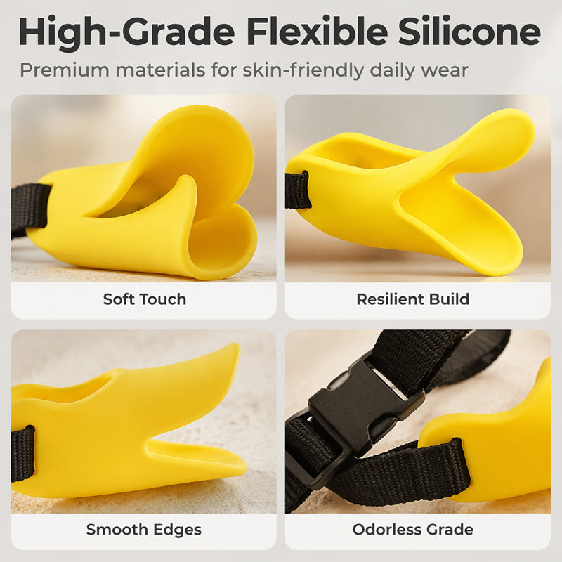 🐕 50% OFF! ✨ Cute Duck Bill Silicone Dog Muzzle – Soft Flexible Silicone, Ergonomic Contour Fit & Adorable Friendly Look – Safe & Comfortable for Small to Medium Breeds 🦆