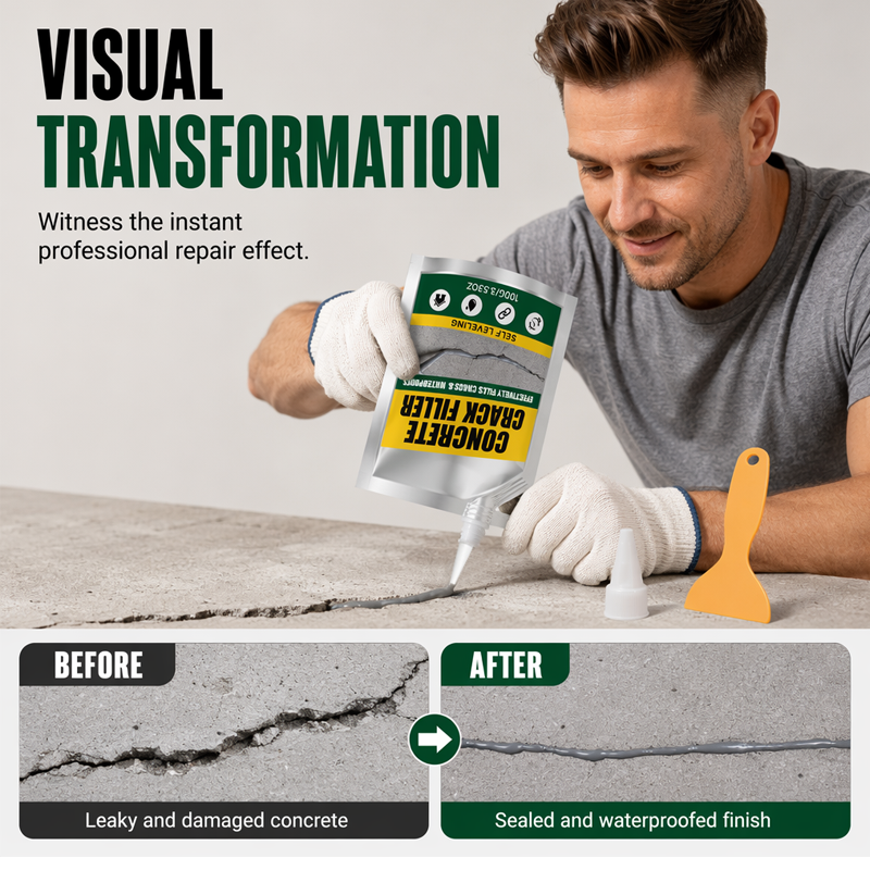 High-Elasticity Waterproof Crack Sealant