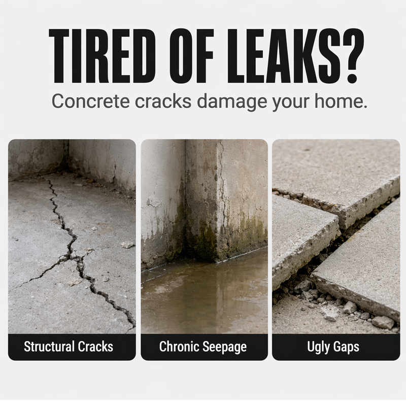 High-Elasticity Waterproof Crack Sealant