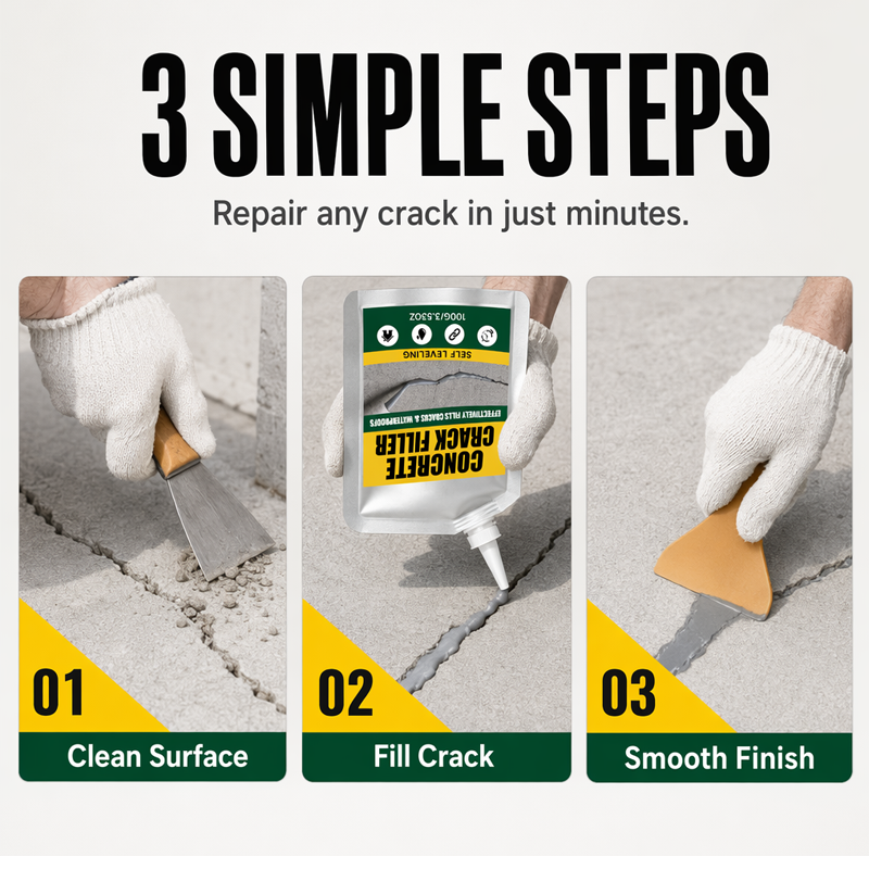 High-Elasticity Waterproof Crack Sealant