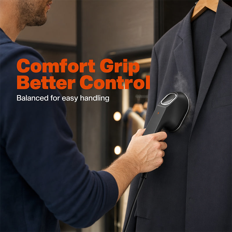 👔✨3-in-1 Handheld Garment Steamer