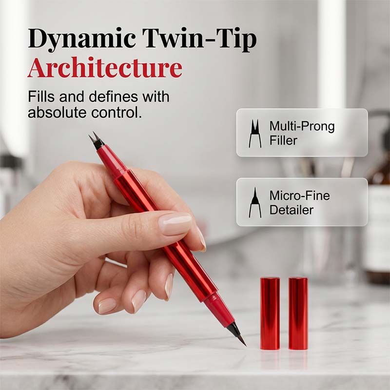 Dual-Ended Waterproof Microblading Eyebrow Pen