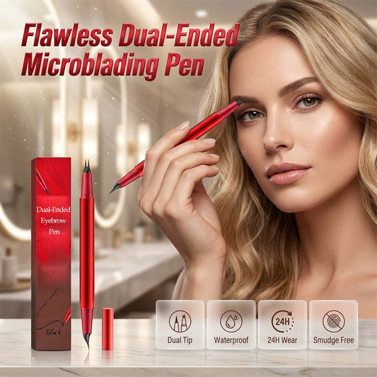 Dual-Ended Waterproof Microblading Eyebrow Pen