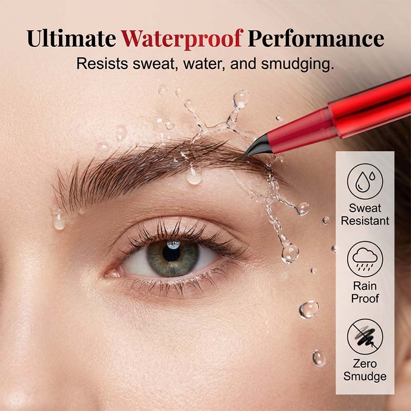 Dual-Ended Waterproof Microblading Eyebrow Pen