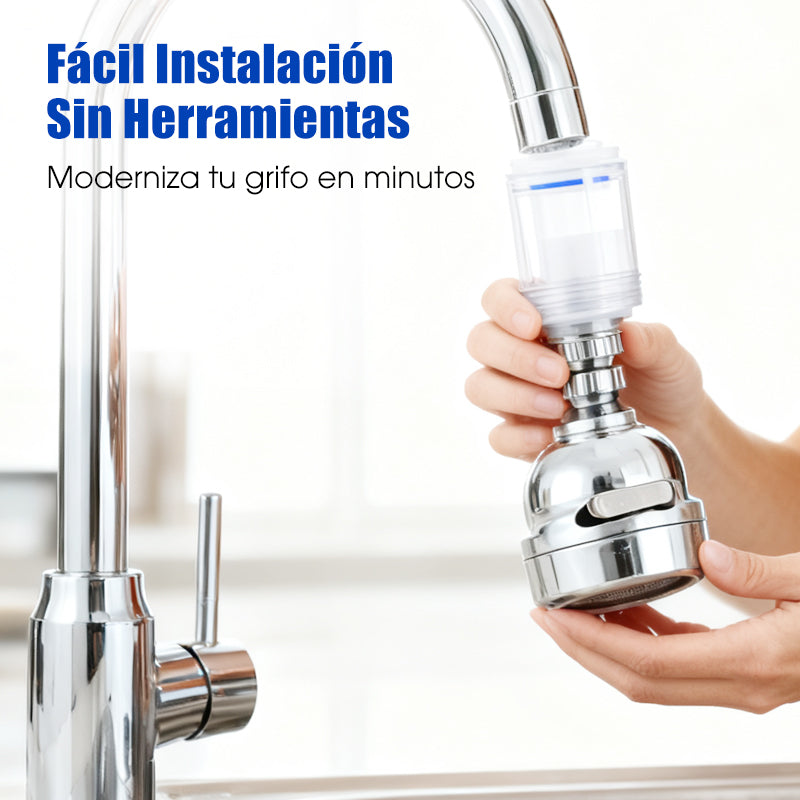 360° Rotating Tap Filter Nozzle