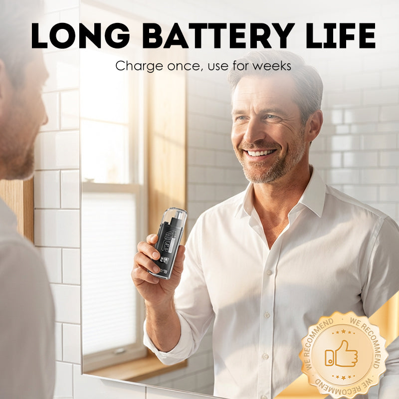 🎉 2026 Sale — Over 41,500 Sold!⚡ Nose & Ear Hair Trimmer with LED Display