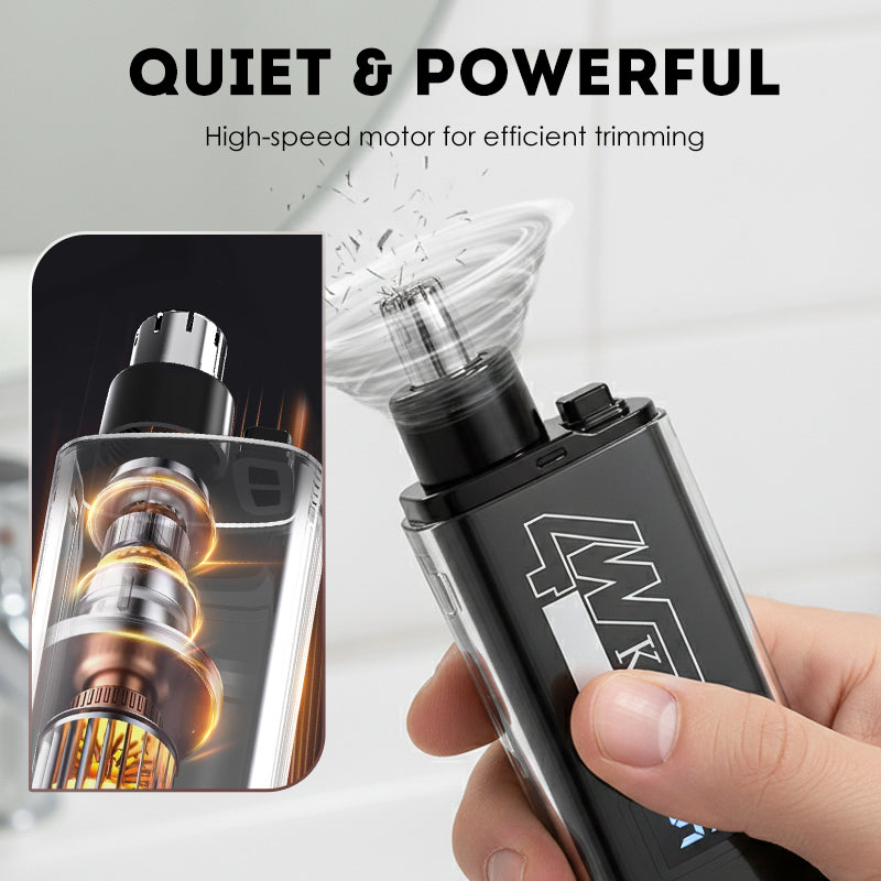 🎉 2026 Sale — Over 41,500 Sold!⚡ Nose & Ear Hair Trimmer with LED Display