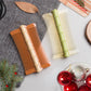 🎋 Bamboo Styling Double-Sided Fine Teeth Comb | Removes Lice & Dandruff | Ergonomic Grip | All Hair Types | For Adults, Kids & Pets 🌿✨