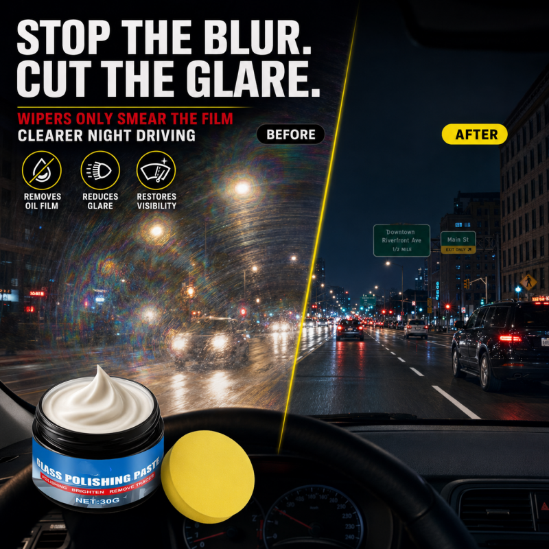 Car Glass Oil Film Remover Paste
