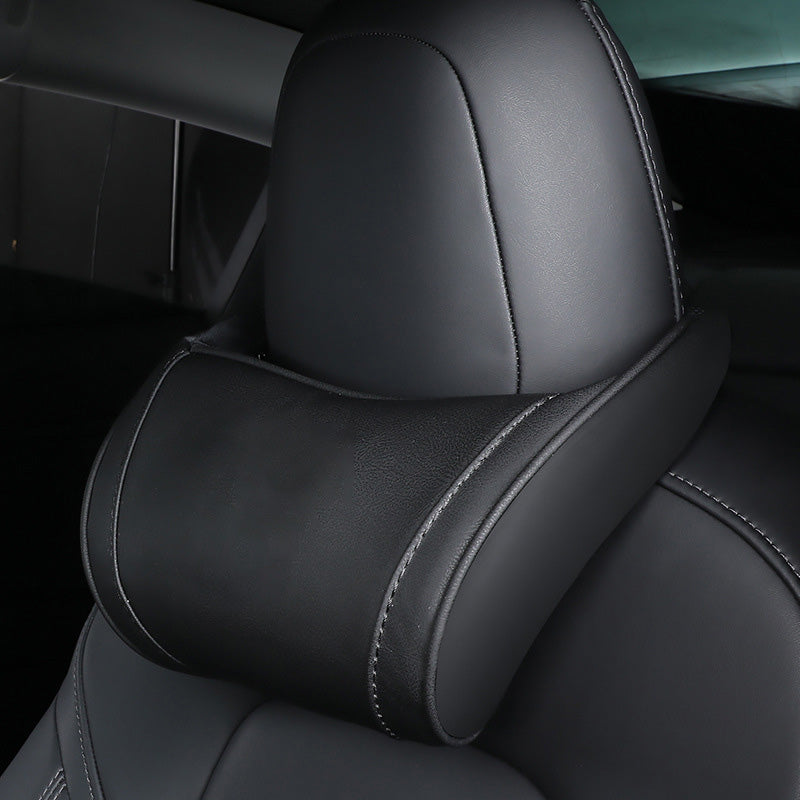Ergonomic memory foam car headrest pillow