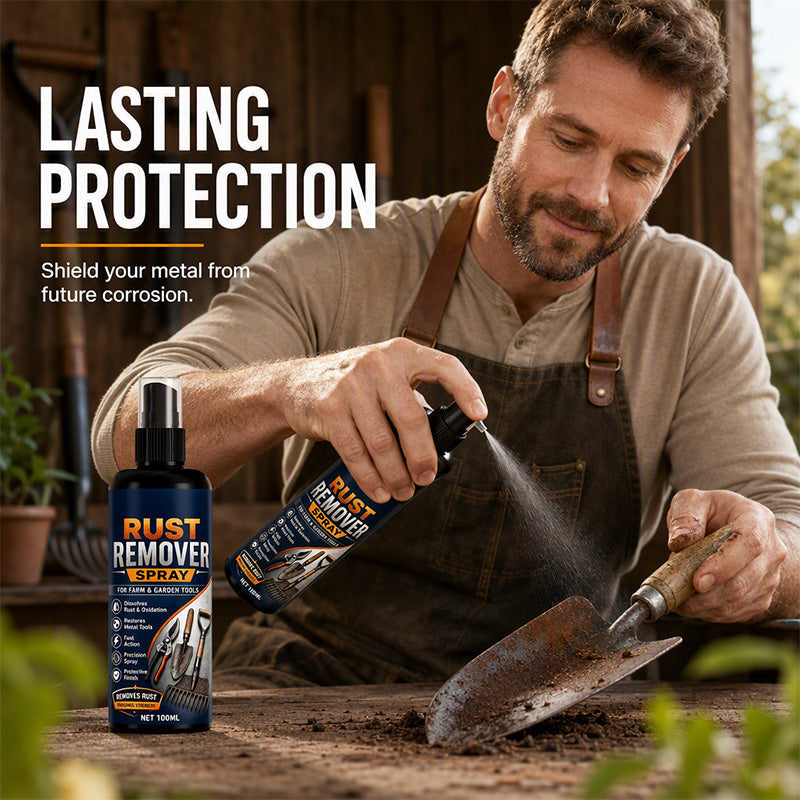 🔥Hot Sale 50% OFF🔥 Rust Remover Spray for Metal – Helps Dissolve Rust, 100ml, for Iron & Steel 🔧
