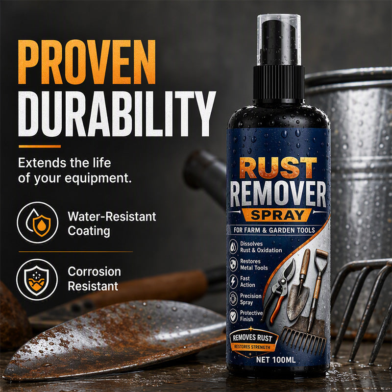 🔥Hot Sale 50% OFF🔥 Rust Remover Spray for Metal – Helps Dissolve Rust, 100ml, for Iron & Steel 🔧