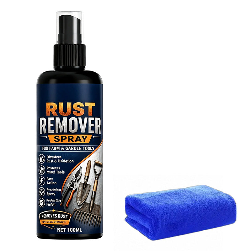 🔥Hot Sale 50% OFF🔥 Rust Remover Spray for Metal – Helps Dissolve Rust, 100ml, for Iron & Steel 🔧