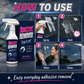 🔥 Multi-Surface Adhesive Remover Spray – Gentle Formula Dissolves Stickers, Tape & Labels – Ideal for Glass, Metal, Plastic & Finished Wood 🧴✨