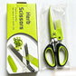 Multi-Layer Kitchen Herb Scissors with Safety Cover
