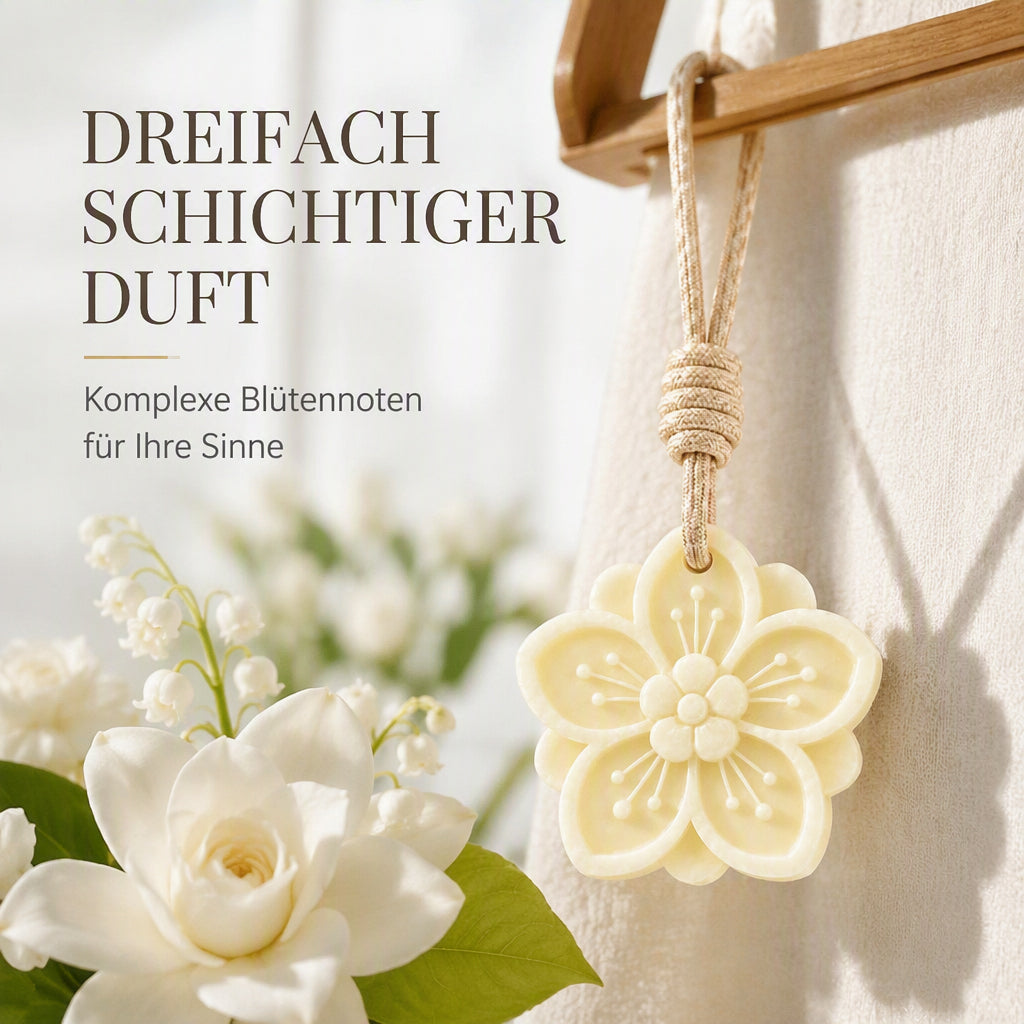 Hängender Duftwachs mit Gardenienduft🌸