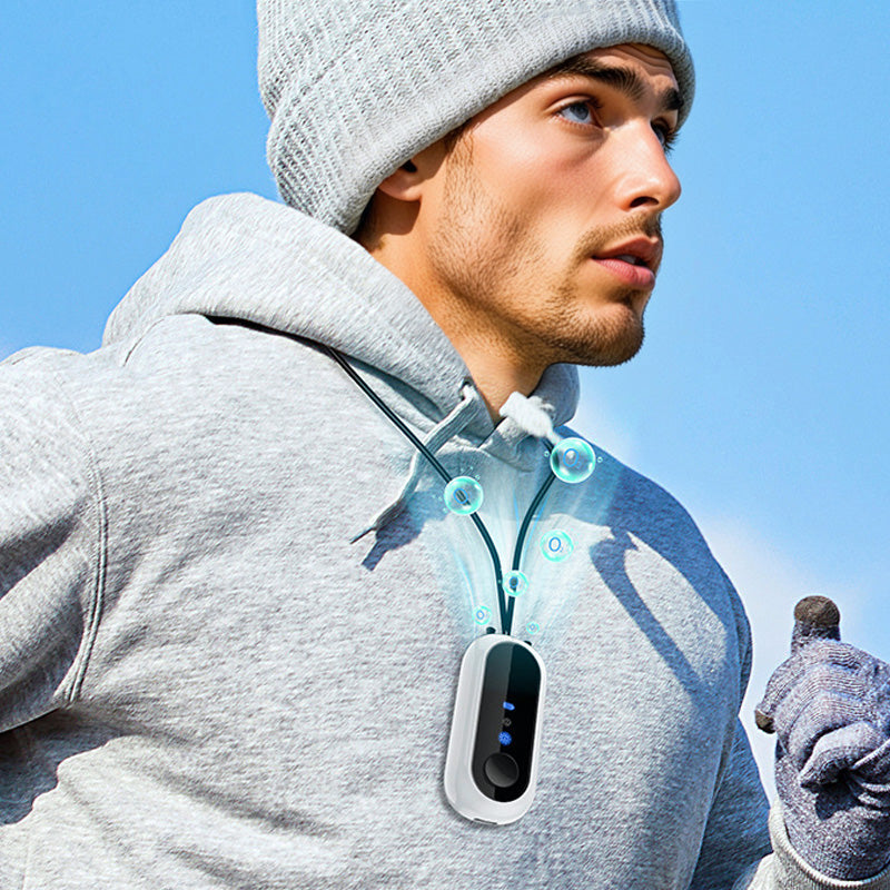 Wearable Air Purifier with Negative Ion Technology
