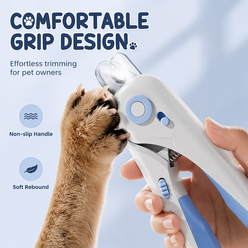 Pet Nail Clipper with Quick Sensor Light