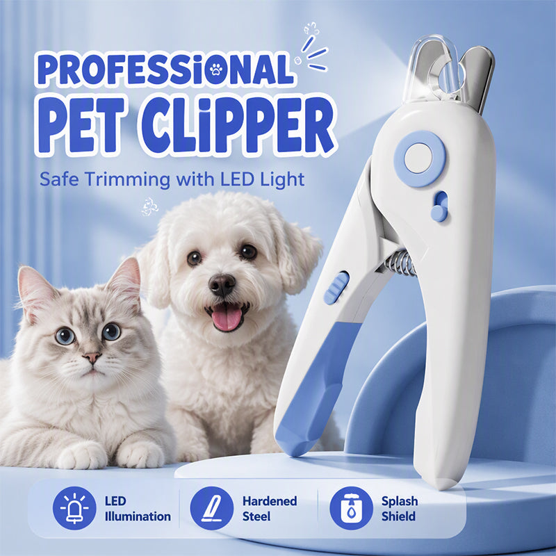 Pet Nail Clipper with Quick Sensor Light
