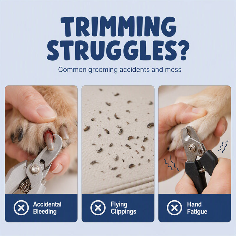 Pet Nail Clipper with Quick Sensor Light