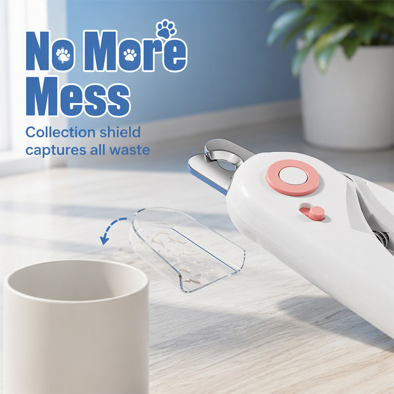 Pet Nail Clipper with Quick Sensor Light