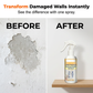 Spray-On Wall Repair Solution for Flaking & Dust