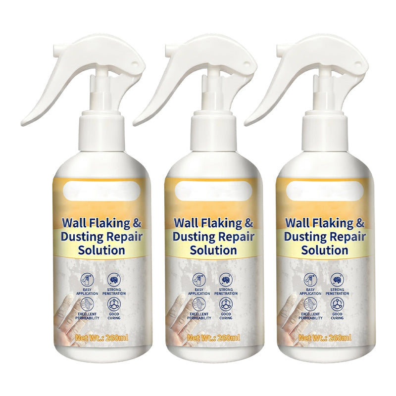Spray-On Wall Repair Solution for Flaking & Dust