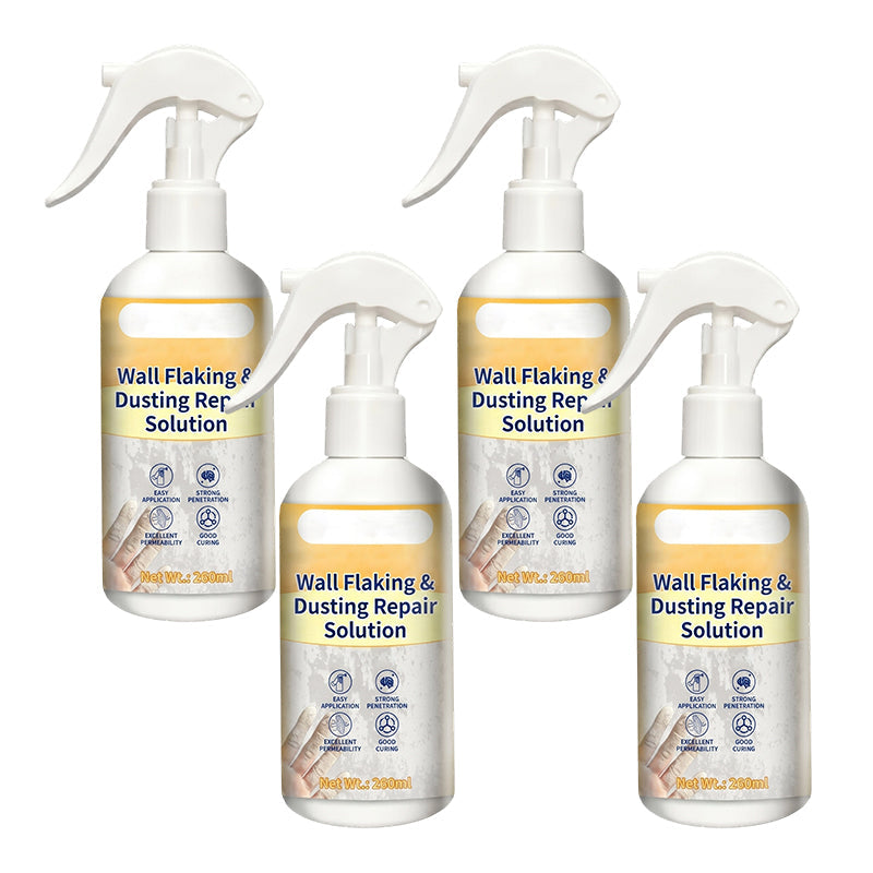 Spray-On Wall Repair Solution for Flaking & Dust