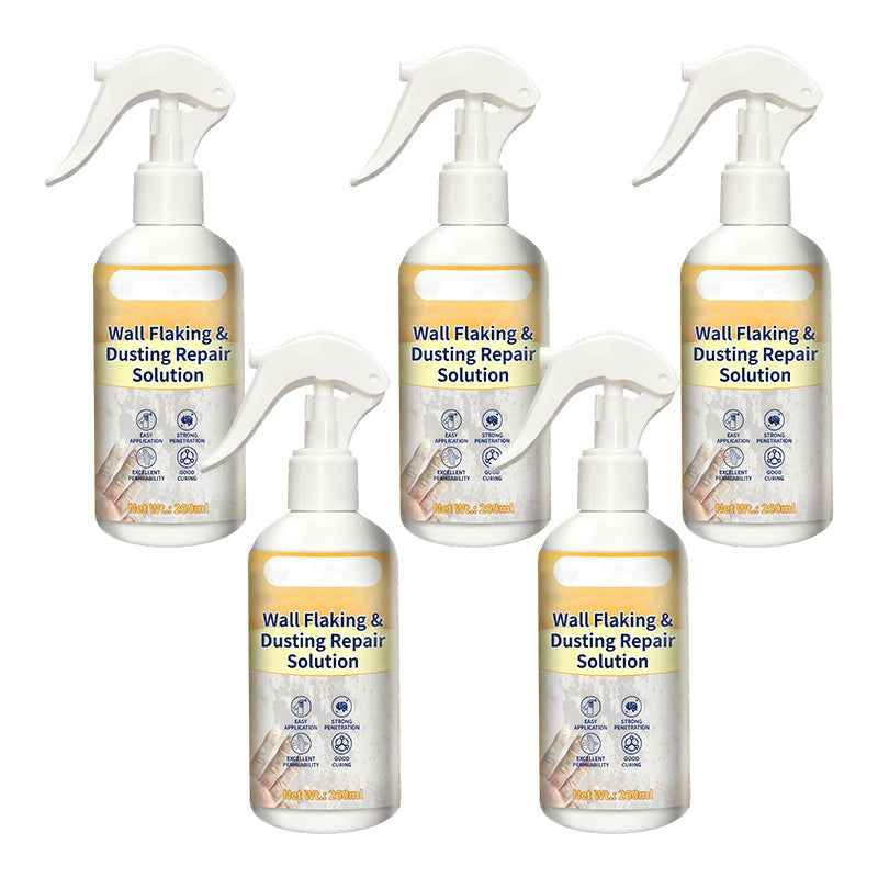 Spray-On Wall Repair Solution for Flaking & Dust
