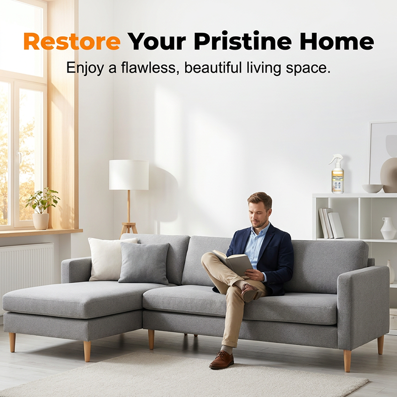 Spray-On Wall Repair Solution for Flaking & Dust