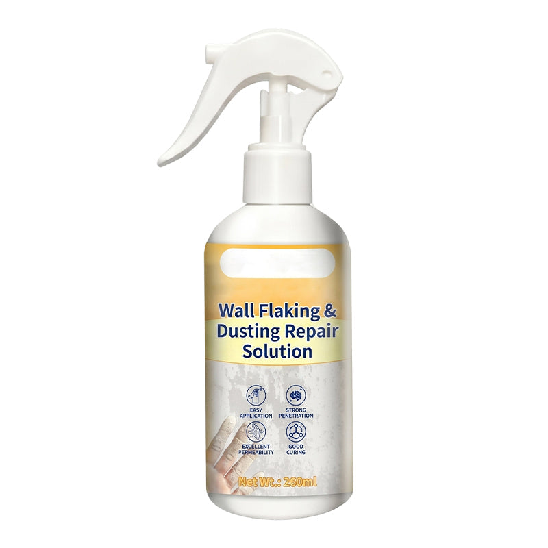 Spray-On Wall Repair Solution for Flaking & Dust
