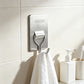 Stainless Steel Wall Hooks – No‑Drill with Waterproof Mounting