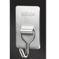 Stainless Steel Wall Hooks – No‑Drill with Waterproof Mounting