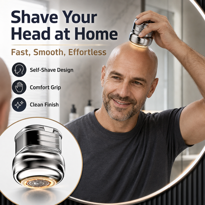 Men's 2-in-1 Bald Head Shaver & Hair Clipper