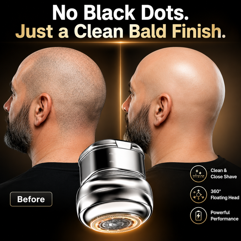 Men's 2-in-1 Bald Head Shaver & Hair Clipper