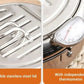 🍤 LIMITED‑TIME 50% OFF! ⚡ 201 Stainless Steel Tempura Fryer Pot – Thermometer, Drain Rack, Deep‑Body ✨