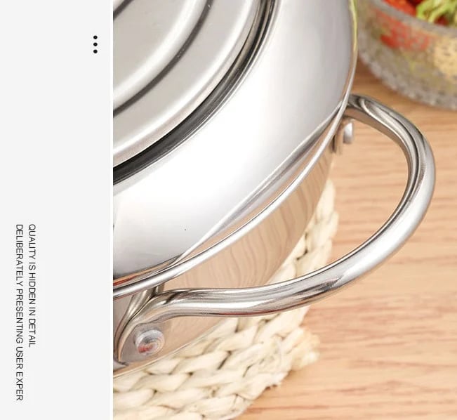 🍤 LIMITED‑TIME 50% OFF! ⚡ 201 Stainless Steel Tempura Fryer Pot – Thermometer, Drain Rack, Deep‑Body ✨