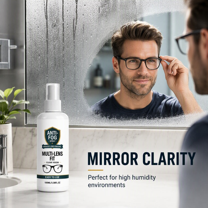 Multi-Purpose Anti-Fog Spray for Lenses & Glass