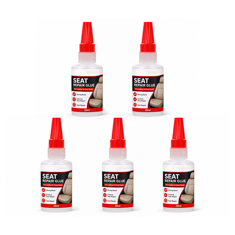 🚗Buy 2 Get 1 Free! Quick Dry Car Seat Leather Repair Glue‑ Precision Nozzle Vinyl & Leather Adhesive, Permanent Bond Repair Glue for Car Seats, Sofas & Leather Furnitures