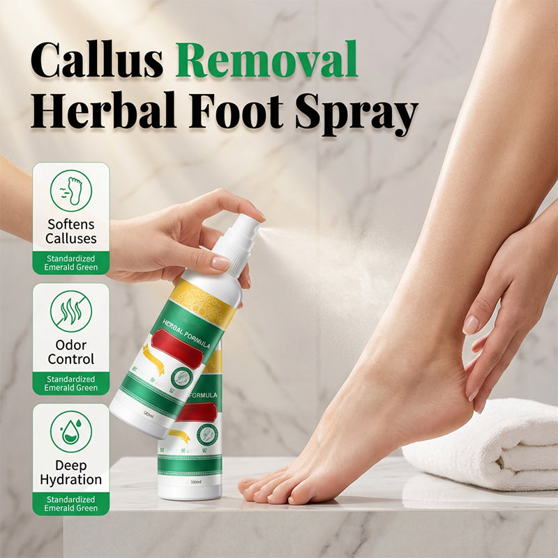 Refreshing Foot Care Spray with Herbal Formula