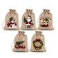 🎄Buy 1 Get 1 Free🎉Christmas Drawstring Gift Bags – Reusable Holiday Treat Bags for Gifting & Party Favours