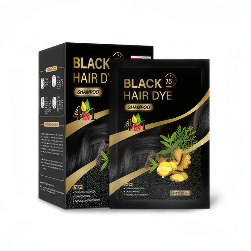 4-in-1 Herbal Hair Dye Shampoo