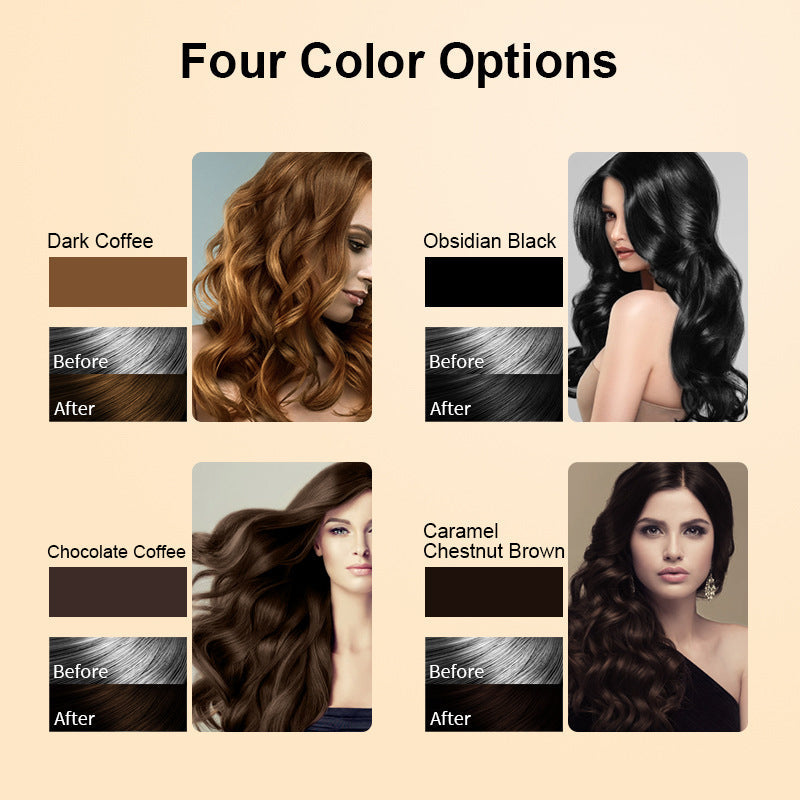 4-in-1 Herbal Hair Dye Shampoo
