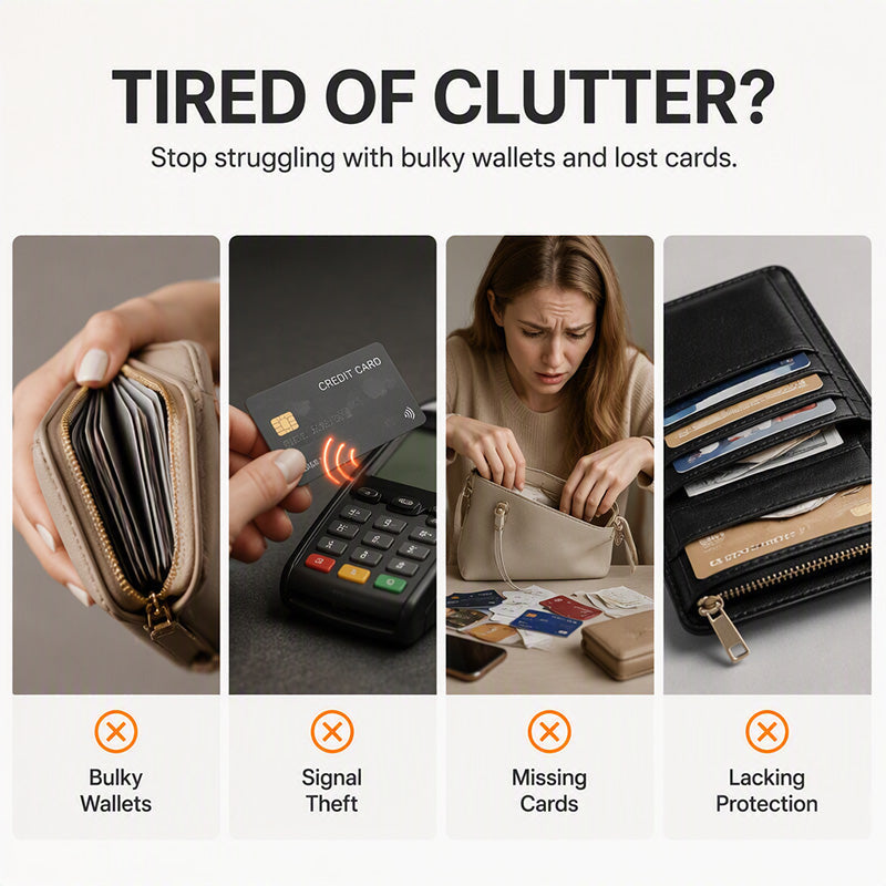 Bi-Fold Crossbody Wallet Phone Case