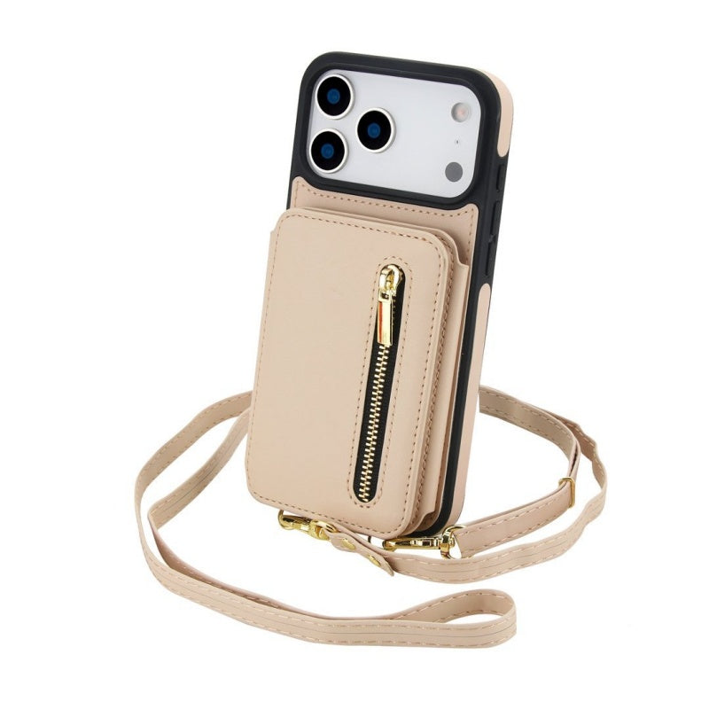 Bi-Fold Crossbody Wallet Phone Case