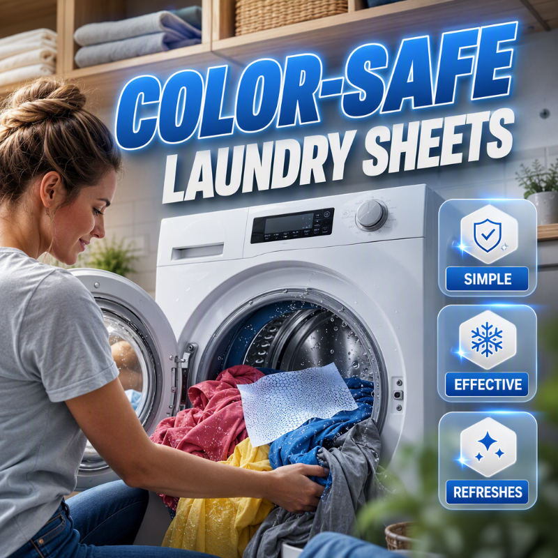 Color Absorbing Sheets for Mixed Laundry