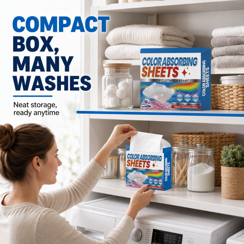 Color Absorbing Sheets for Mixed Laundry