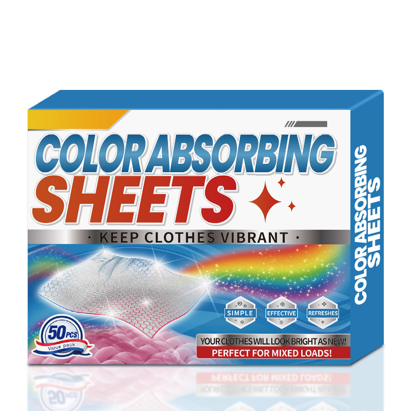 Color Absorbing Sheets for Mixed Laundry